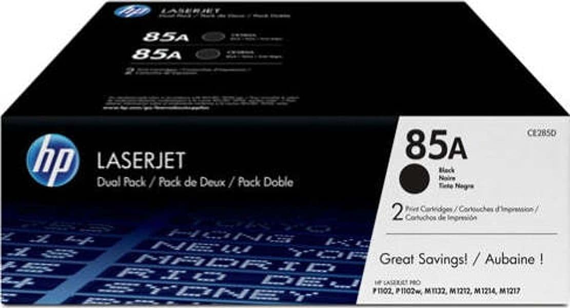 Hp - Confezione 2 Toner - 85A - Nero - CE285AD - 1.600 pag-cad Elettronica/Informatica/Stampanti e accessori/Accessori per stampanti a inchiostro e laser/Cartucce d'inchiostro Eurocartuccia - Pavullo, Commerciovirtuoso.it