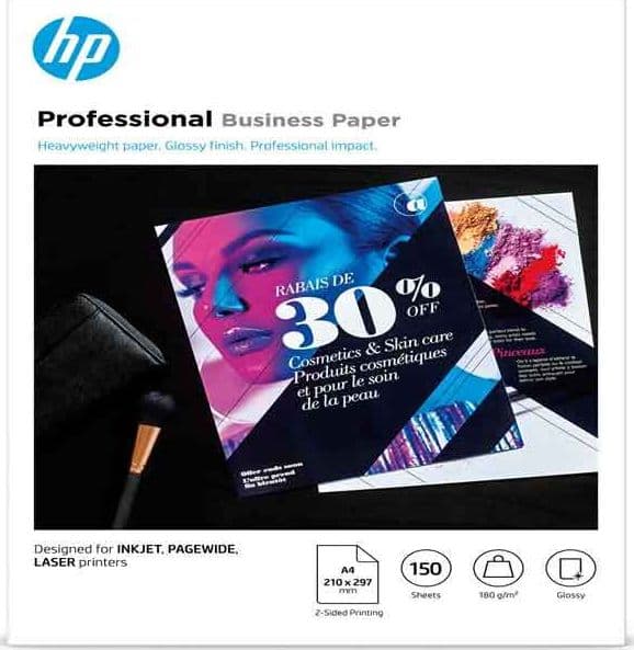 Hp - Confezione da 150 fogli carta professionale lucida HP per getto d'inchiostro A4 - 3VK91A Elettronica/Informatica/Stampanti e accessori/Accessori per stampanti a inchiostro e laser/Cartucce d'inchiostro Eurocartuccia - Pavullo, Commerciovirtuoso.it