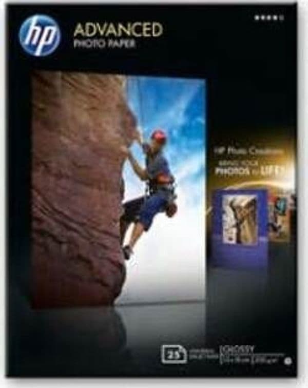 Hp - Confezione da 25 Fogli Carta fotografica lucida 13 x 18 cm senza margini Hp Advanced - Q8696A Elettronica/Informatica/Stampanti e accessori/Accessori per stampanti a inchiostro e laser/Cartucce d'inchiostro Eurocartuccia - Pavullo, Commerciovirtuoso.it