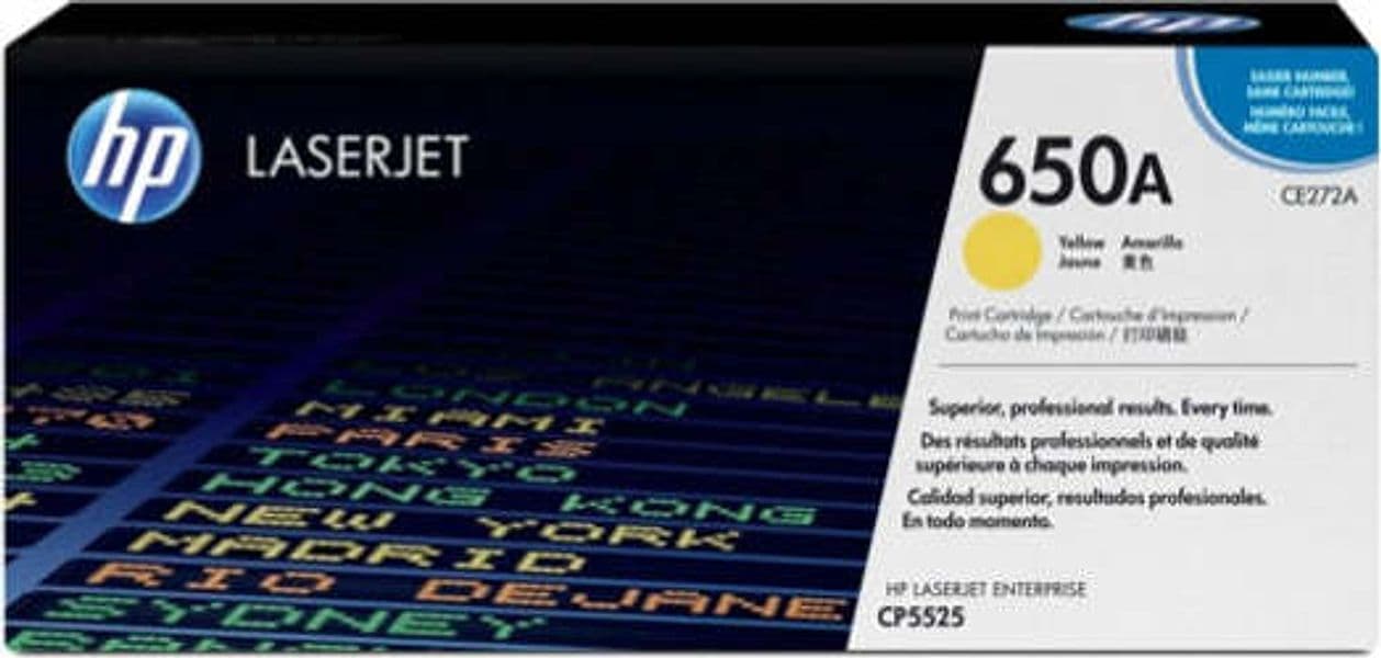 Hp - Toner - 650A - Giallo - CE272A - 15.000 pag Elettronica/Informatica/Stampanti e accessori/Accessori per stampanti a inchiostro e laser/Cartucce d'inchiostro Eurocartuccia - Pavullo, Commerciovirtuoso.it