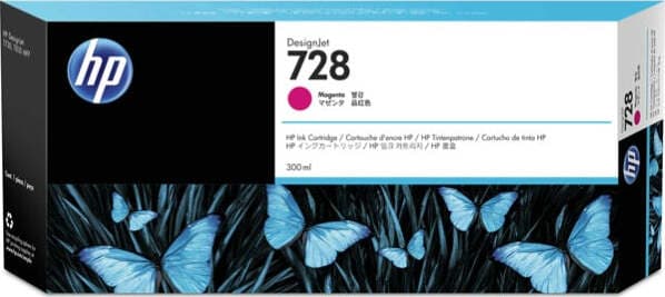 Hp -Cartuccia ink - 728 - Magenta - F9K16A - 300ml Elettronica/Informatica/Stampanti e accessori/Accessori per stampanti a inchiostro e laser/Cartucce d'inchiostro Eurocartuccia - Pavullo, Commerciovirtuoso.it
