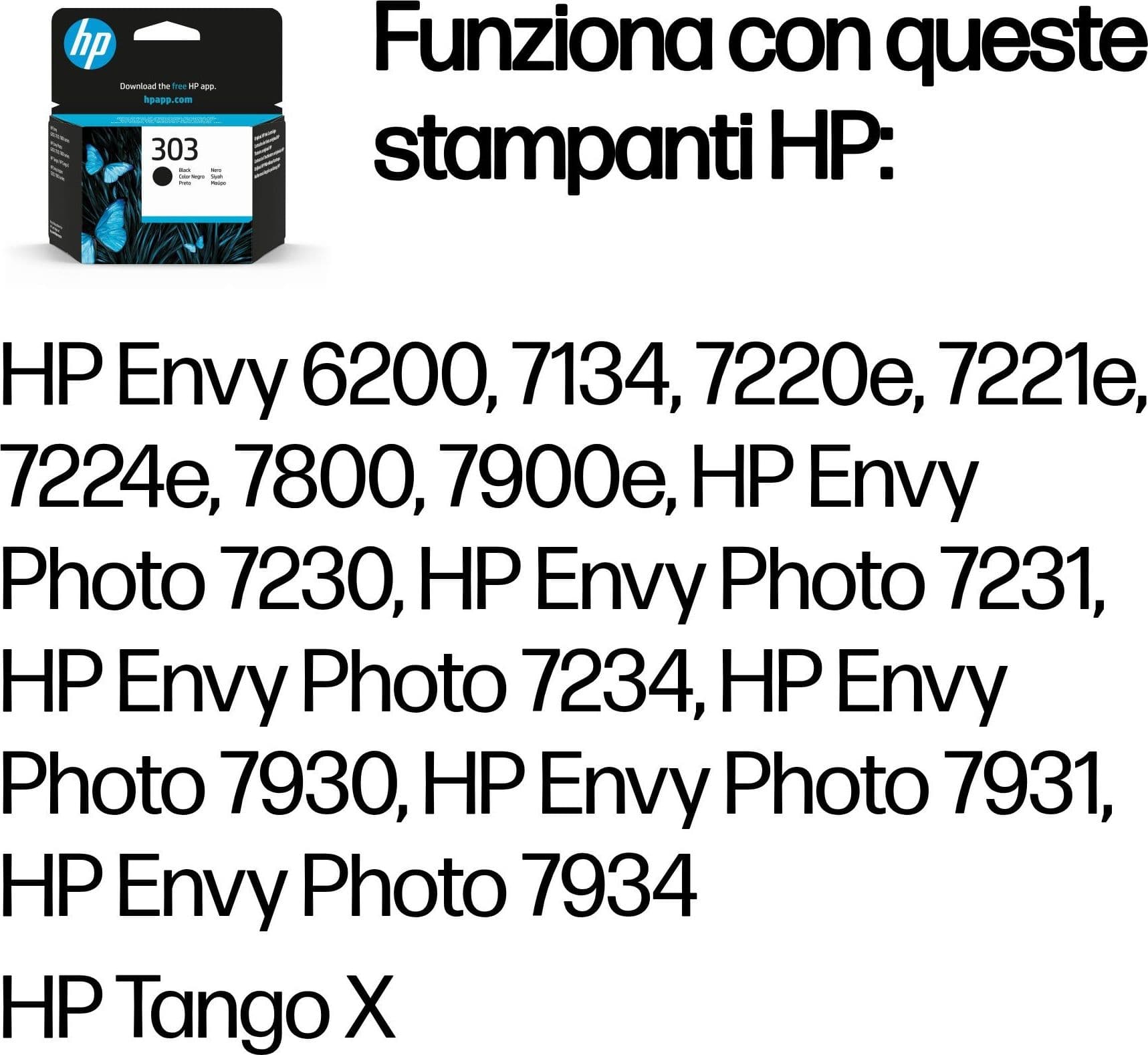 HP-cartuccia-ink-n.303-black