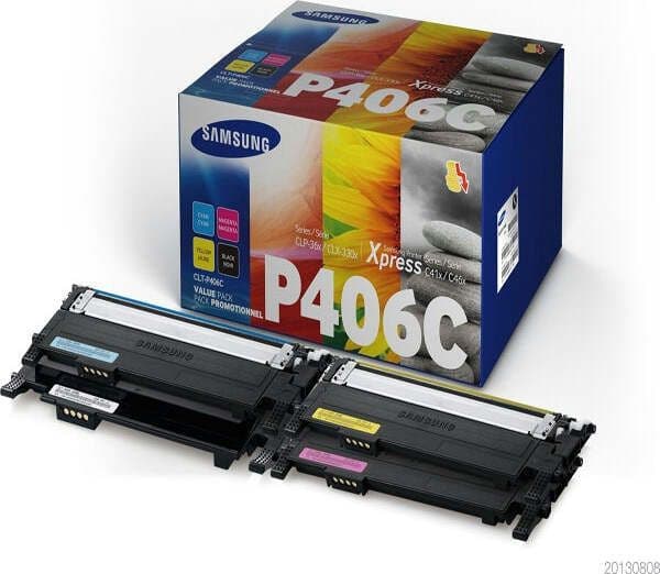 Hp-Samsung - Multipack 4 Toner - C-M-Y-K - CLTP406C-ELS Elettronica/Informatica/Stampanti e accessori/Accessori per stampanti a inchiostro e laser/Cartucce d'inchiostro Eurocartuccia - Pavullo, Commerciovirtuoso.it
