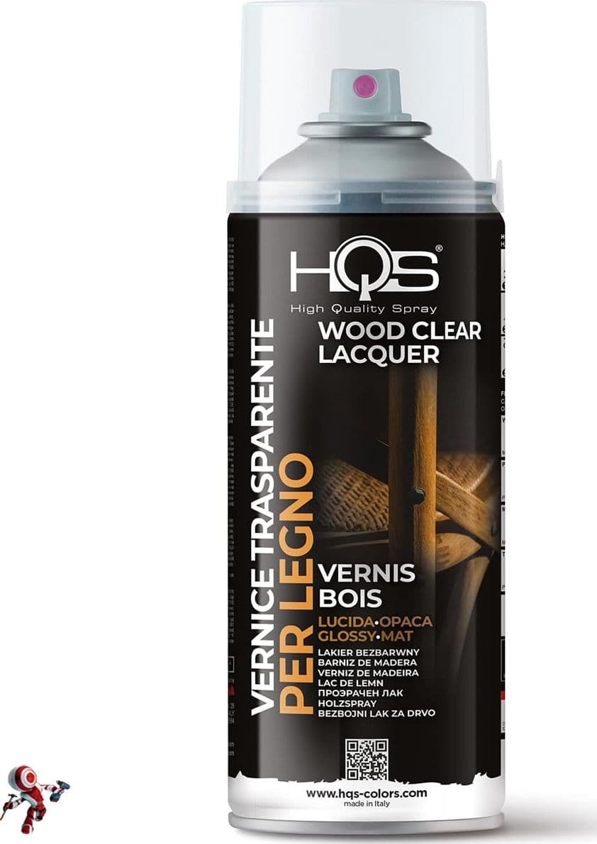 HQS-Bomboletta-di-Vernice-Spray-400ml-Trasparente-per-Legno