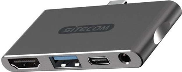 HUB-Sitecom-CN-392-Usb-C-Grey