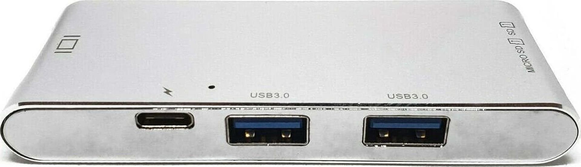 HUB Type-C HDMI 1080P HD 4K USB 3.0 Card Reader SD compatibile per Macbook con doppio ingresso in 85cento.it - Potenza, commercioVirtuoso.it