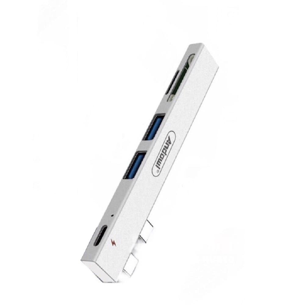 Hub Usb Q-hu810 5in1 Da Tipo C A Hub Usb Per Macbook Pro Con Connessione Tipo C Elettronica/Informatica/Accessori/USB Hub Trade Shop italia - Napoli, Commerciovirtuoso.it