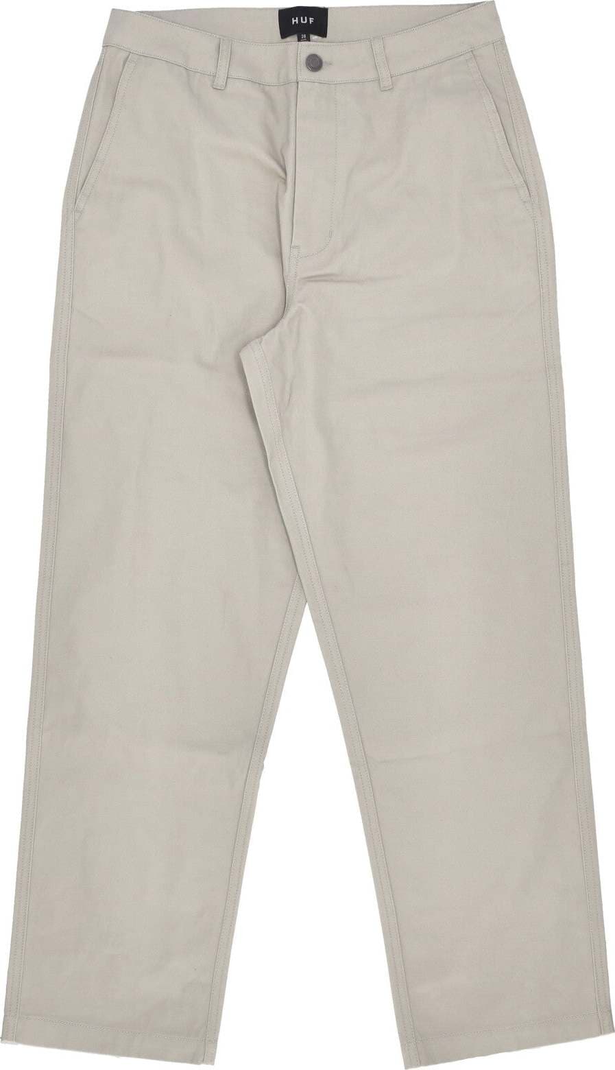 HUF-Pantalone-Lungo-Uomo-Hayes-Pant-Stone-da-uomo