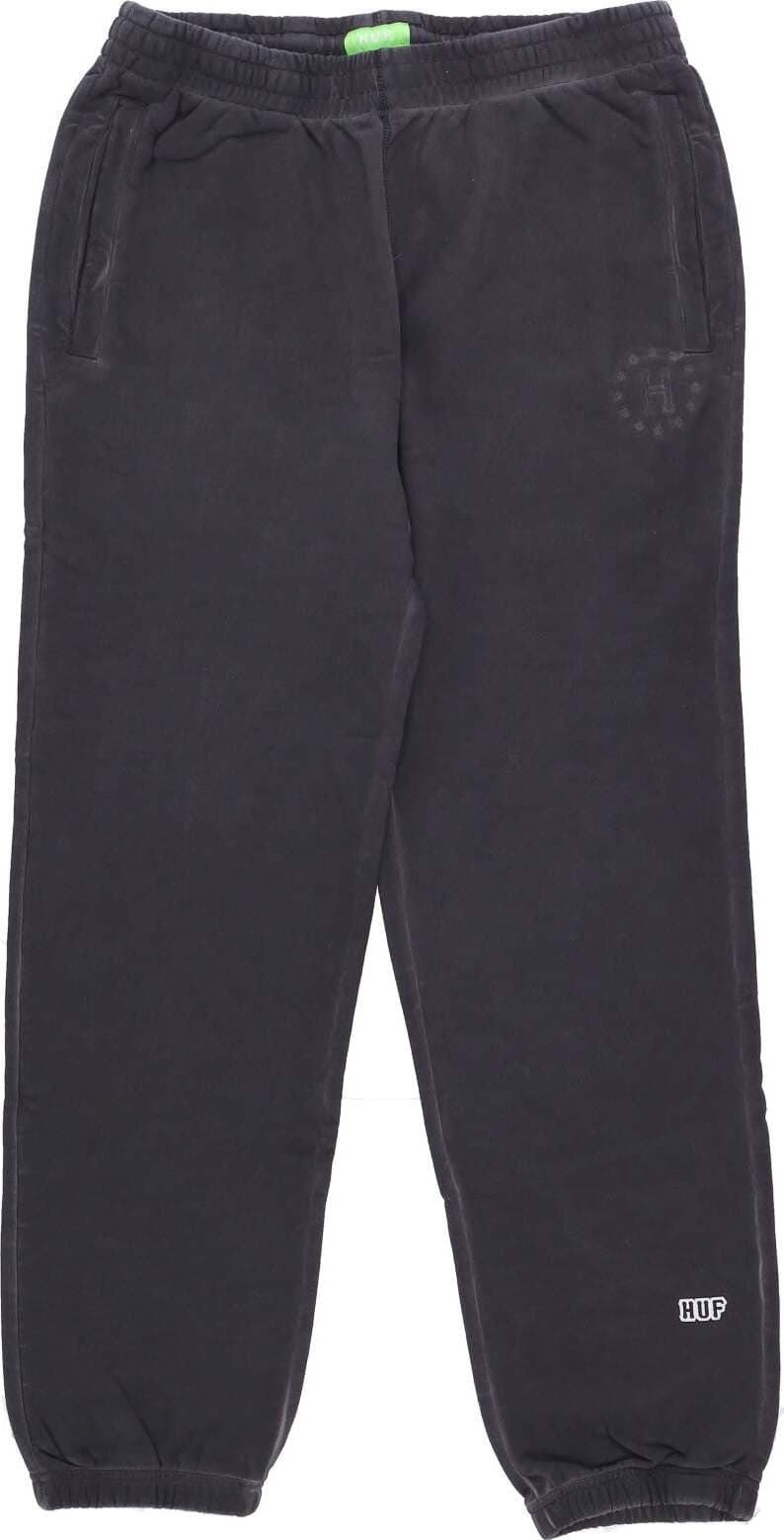 HUF-Pantalone-Tuta-Felpato-Uomo-u-Gun-Metal-da-uomo