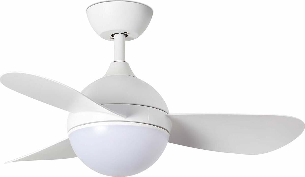 HVAR S Ventilatore da soffitto bianco Fai da te/Prodotti per la costruzione/Riscaldamento e raffreddamento/Sistemi mobili di climatizzazione/Ventilatori/Ventilatori da soffitto Led Mall Home - Napoli, Commerciovirtuoso.it