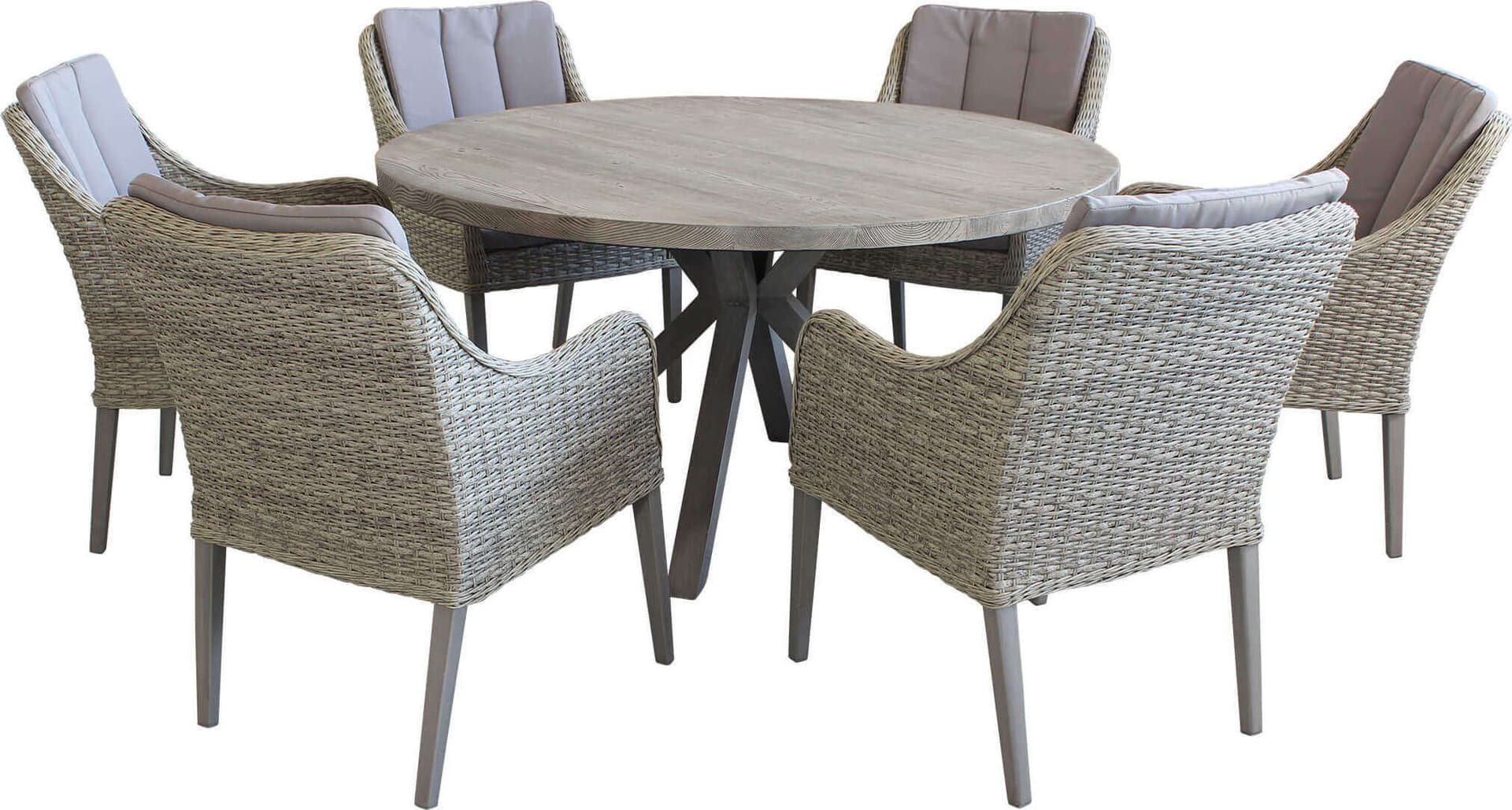 IBEX---set-tavolo-rotondo-in-cementite-e-alluminio-140x75-h-con-6-sedute-Cemento-Milani-Home