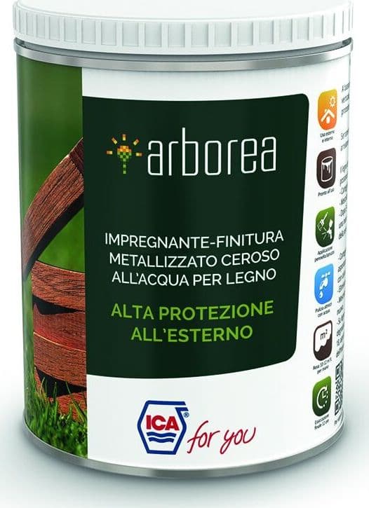ICA-ARBOREA---IMPREGNANTE-FINITURA-METALLIZZATO-CEROSO-ALL'ACQUA-PER-LEGNO-0,750ML-VERDE-SCURO