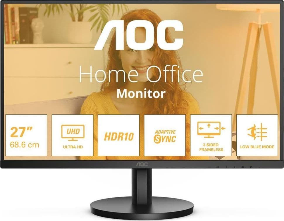 Aoc b3 u27b3m monitor pc 68,6 cm (27\") 3840 x 2160 pixel 4k ultra hd lcd nero in eWeki - Napoli, commercioVirtuoso.it