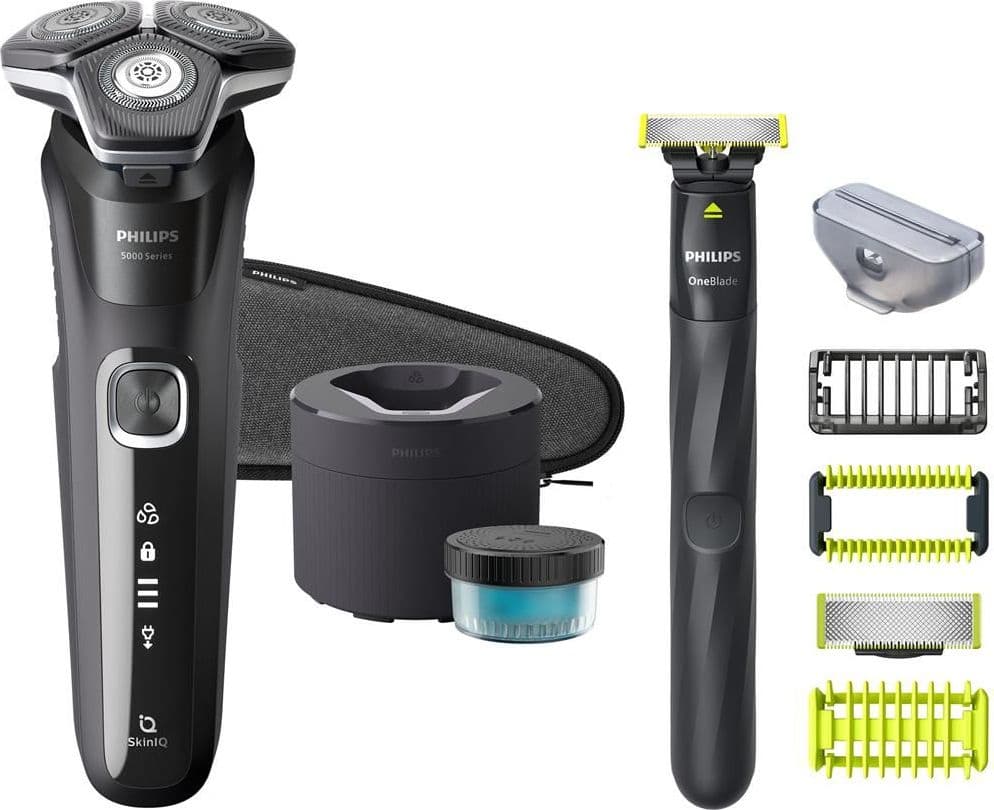 Philips shaver series 5000 s5898/79 rasoio elettrico wet & dry in Rasoi a testine rotanti eWeki - Napoli, commercioVirtuoso.it
