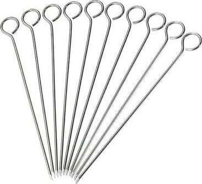Ideale Set 10 spiedini corti in acciaio inox Casa e cucina/Grandi elettrodomestici/Accessori e parti di ricambio/Ricambi e accessori per forni/Altri ricambi per forni Scontolo.net - Potenza, Commerciovirtuoso.it