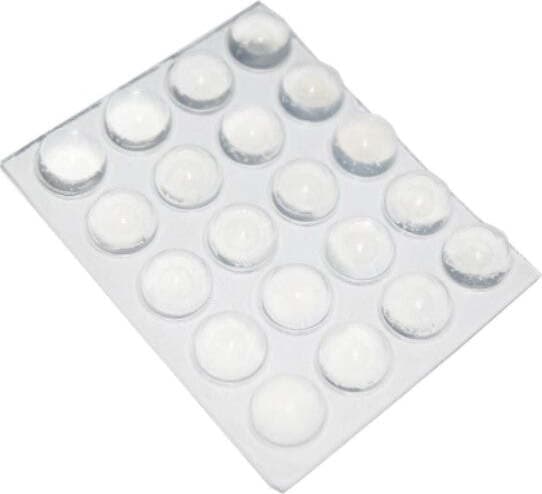 IDEARE---PARACOLPI-ADESIVI-TRASPARENTI-DIAMETRO-19X9,5MM