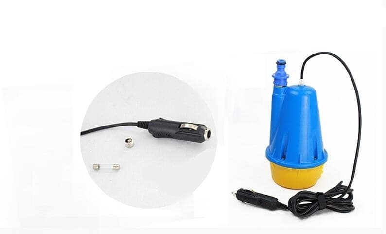 IDROPULITRICE 12 VOLT 80W CON PISTOLA TUBO FLESSIBILE 3MT 4.5L/min A IMMERSIONE Trade Shop italia - Napoli, Commerciovirtuoso.it