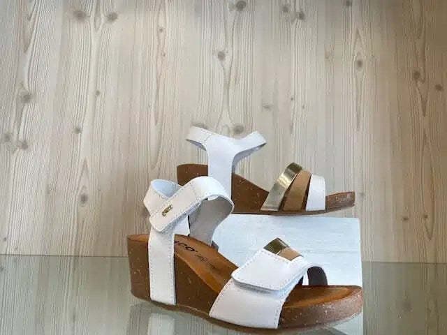 IGI&CO Sandali Donna Laminato Bianco Biscotto in Sandali moda Calzature Durello - Agna, commercioVirtuoso.it