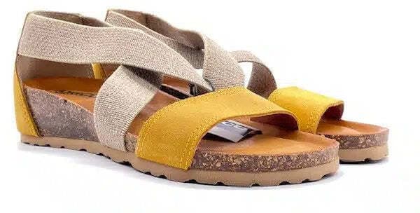 IGI&CO Sandalo Donna con elastici Scamosciato Ocra in Sandali moda Calzature Durello - Agna, commercioVirtuoso.it