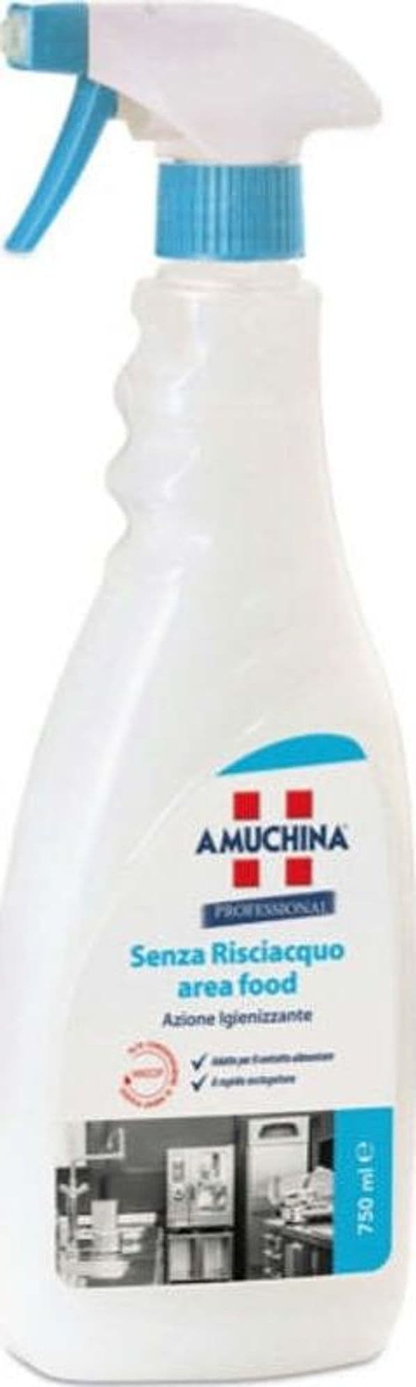 Igienizzante multiuso area food - 750 ml - Amuchina Professional Casa e cucina/Detergenti e prodotti per la pulizia/Detergenti per la casa/Detergenti multiuso Eurocartuccia - Pavullo, Commerciovirtuoso.it