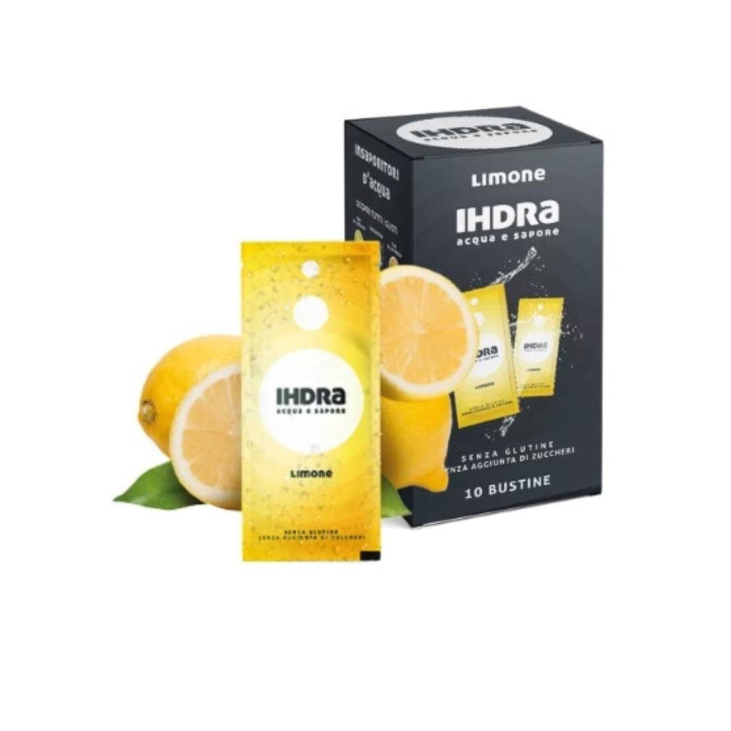 Ihdra-Insaporitore-Acqua-Gusto-Limone-Box-Da-10-Bustine
