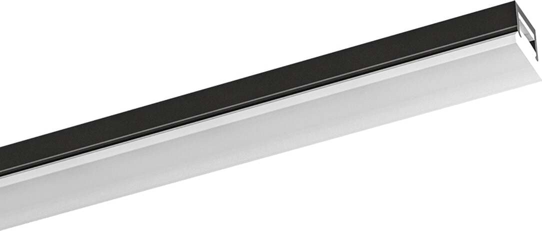 Illuminazione-A-Binario-Contemporaneo-Stick-Alluminio-Nero-Led-6W-3000K-Ip20