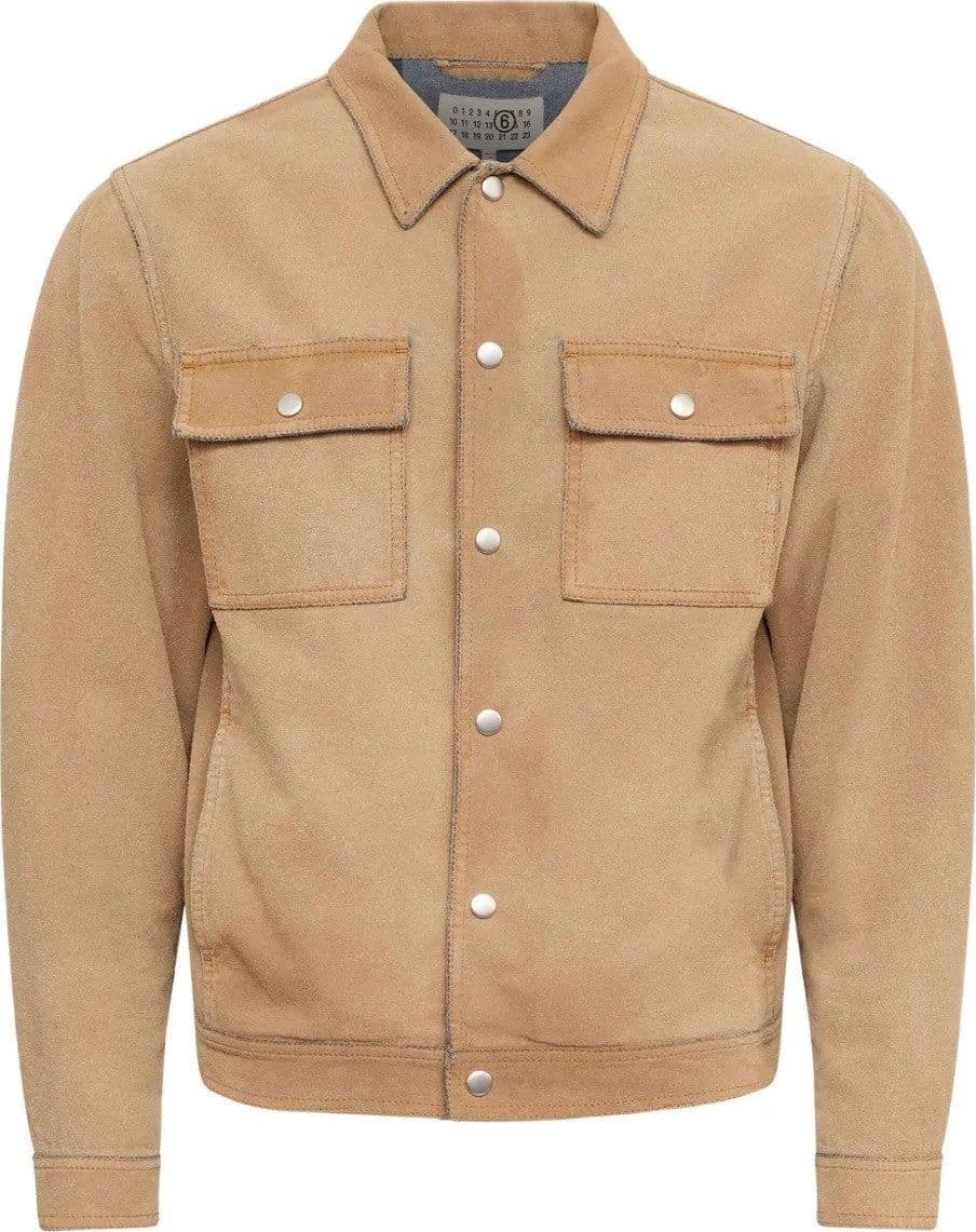 MM6 Maison Margiela <h4>MM6 MAISON MARGIELA - Giacca kaban </h4> da uomo in Giacche impermeabili Drestige - Casamassima, commercioVirtuoso.it