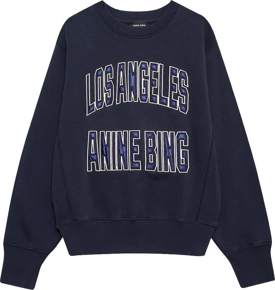 ANINE BING <h4>Anine Bing - Felpa Los Angeles</h4> da donna in Felpe senza cappuccio Drestige - Casamassima, commercioVirtuoso.it