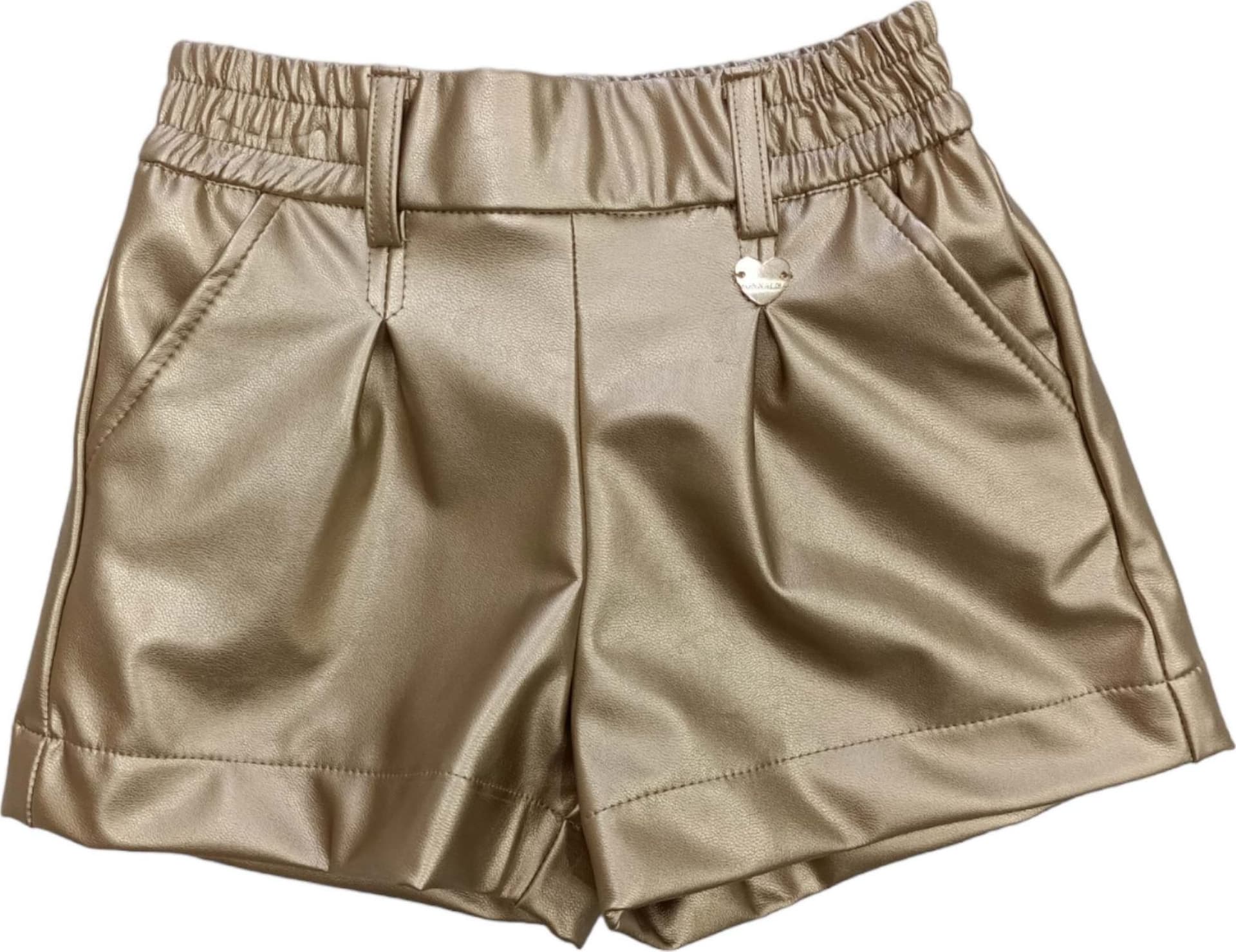 MONNALISA Monnalisa - Short Oro Spalmato 0070 Super Stretch 17B403 2403 da bambino in Maglieria Drestige - Casamassima, commercioVirtuoso.it