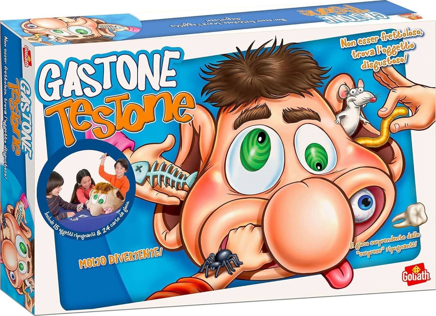 Imc Toys 7543 Gastone Testone Gioco Interattivo, Gioco Bambini Dai 3 Anni In Su, Stimola L'immaginazione in Mazzi di carte speciali Cartoleria Deja Vu - Crotone, commercioVirtuoso.it
