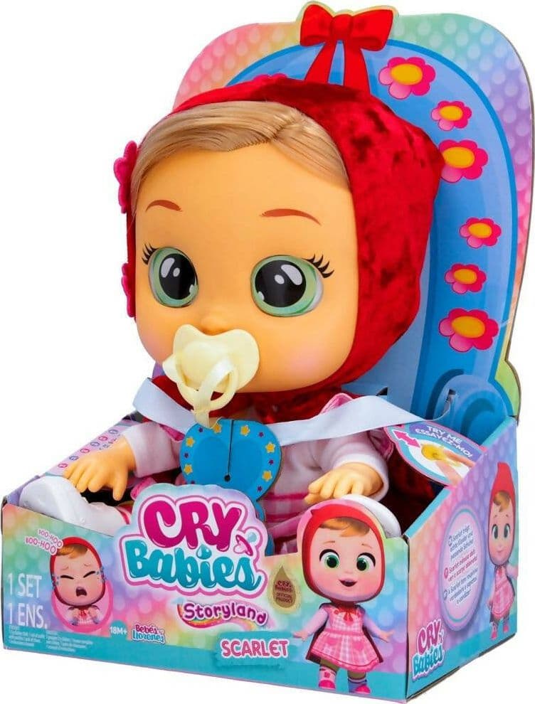 Imc Toys Cry Babies Storyland 2.0 Scarlet Bambola per Bambine Con Capelli Veri in Bambolotti Cartoleria Deja Vu - Crotone, commercioVirtuoso.it