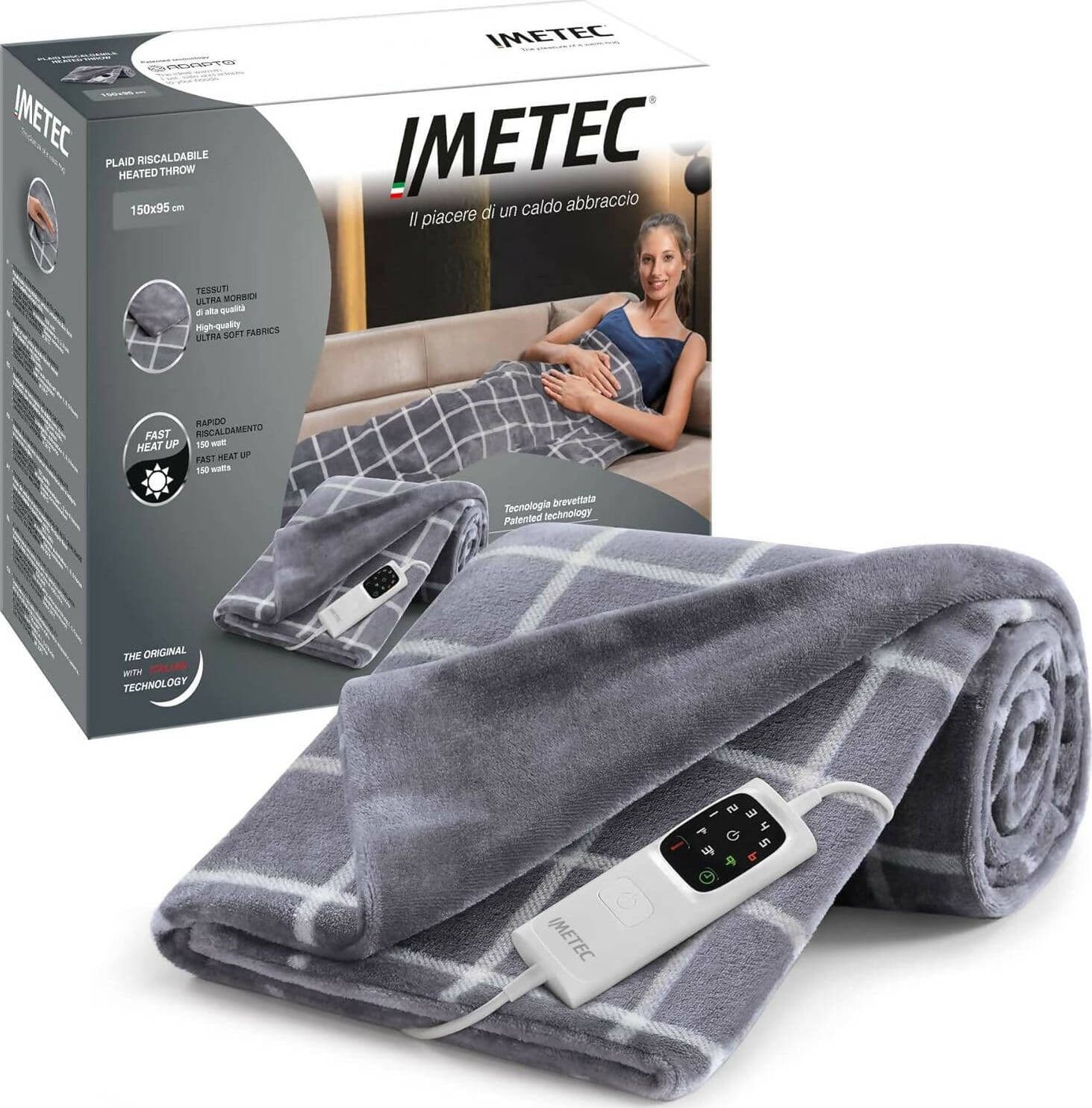 Imetec-plaid-adapto-velvet-square-150x95cm