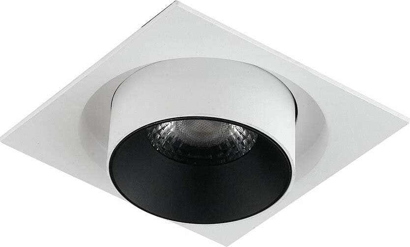 Incasso Led Outsider Orientabile Bianco 15W 1200Lm 4000K 10X10X9,4Cm Illuminazione/Illuminazione per interni/Luci da incasso/Portafaretti da incasso Led Mall Home - Napoli, Commerciovirtuoso.it