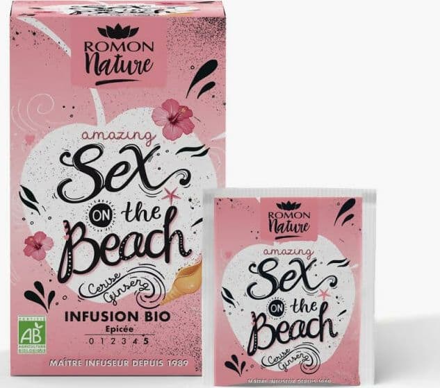 Infuso Amazing Sex on the beach bio - 16 bustine- Il nostro incredibile infuso biologico Sex on the Beach a base di mela, zenzero, ibisco e aromatizzato con ananas ti trasporterà a Playa Bonita