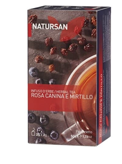 Infuso Rosa Canina e Mirtillo in bustina Alimentari e cura della casa/Caffè tè e bevande/Tè e tisane/Infusi e tisane alle erbe MariTea bottega del Tè - Lodi, Commerciovirtuoso.it