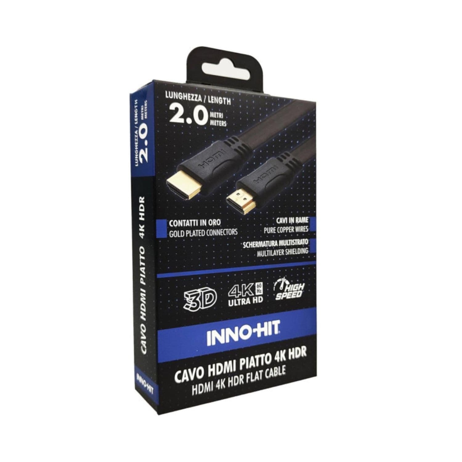 Inno-hit-cavo-hdmi-piatto-4k-hdr-2m-nero