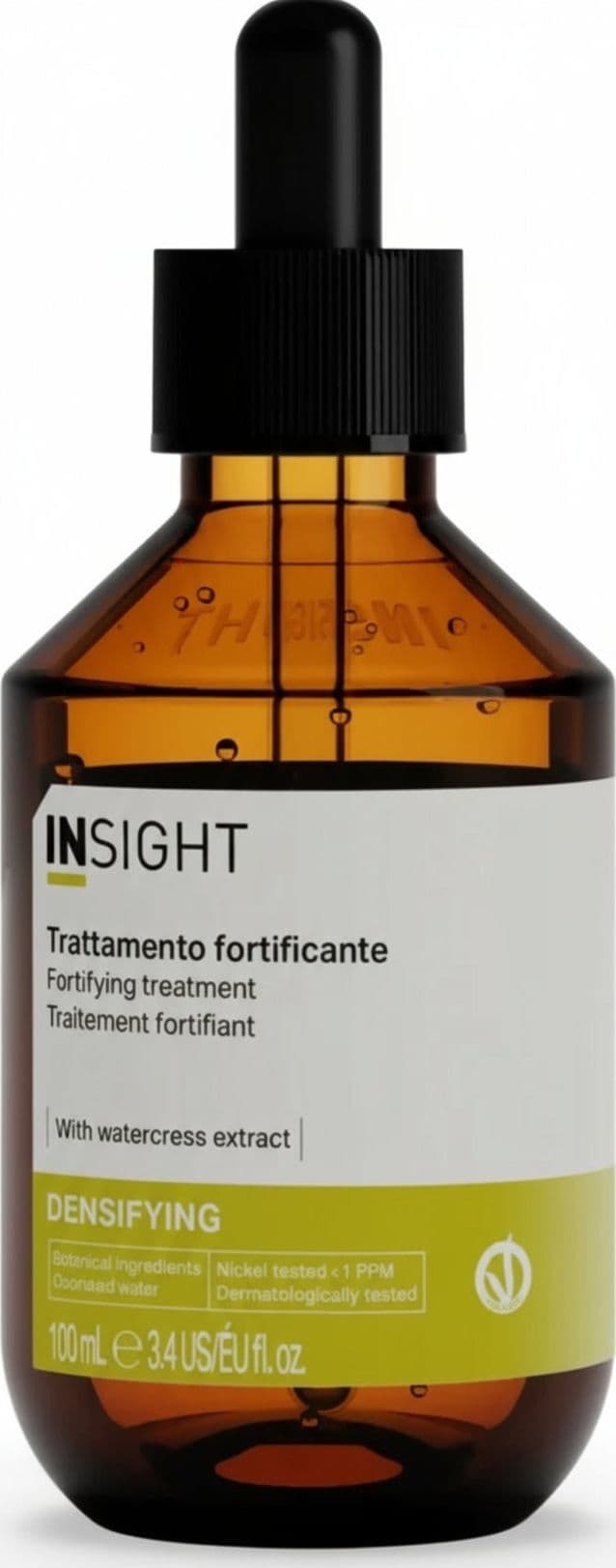 Insight densifying Trattamento Fortificante 100 Ml, nuovo flacone in vetro Per Capelli Tendenti Alla Caduta