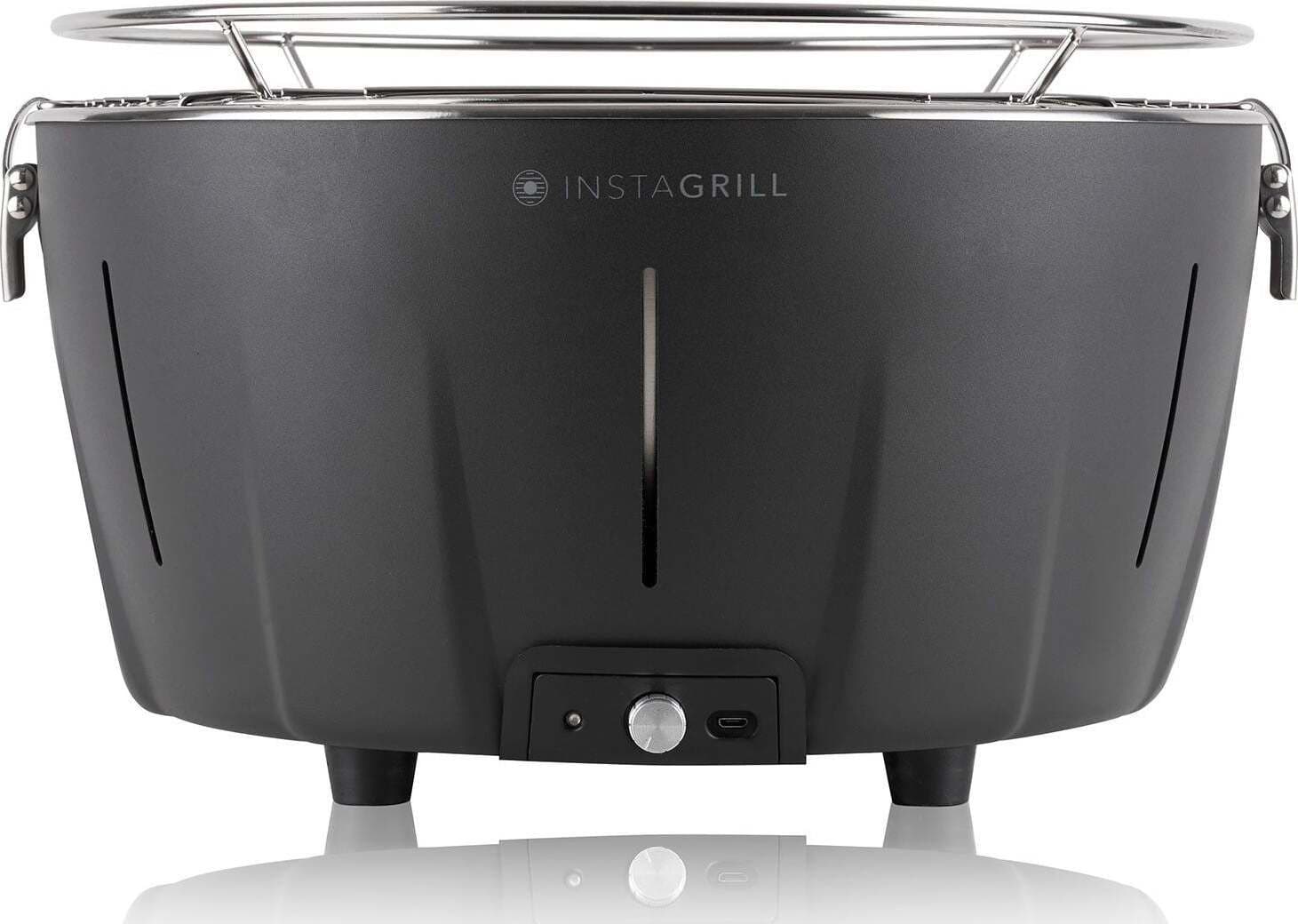 Instagrill Barbecue Antracite Power Bank Inclusa + Carbone Vegetale 2,5 Kg E Bio Etanolo 500ml Giardino e giardinaggio/Barbecue e picnic/Barbecue e affumicatori/Barbecue da giardino e terrazza/Barbecue a carbone Loft Uno di Casa - Catania, Commerciovirtuoso.it