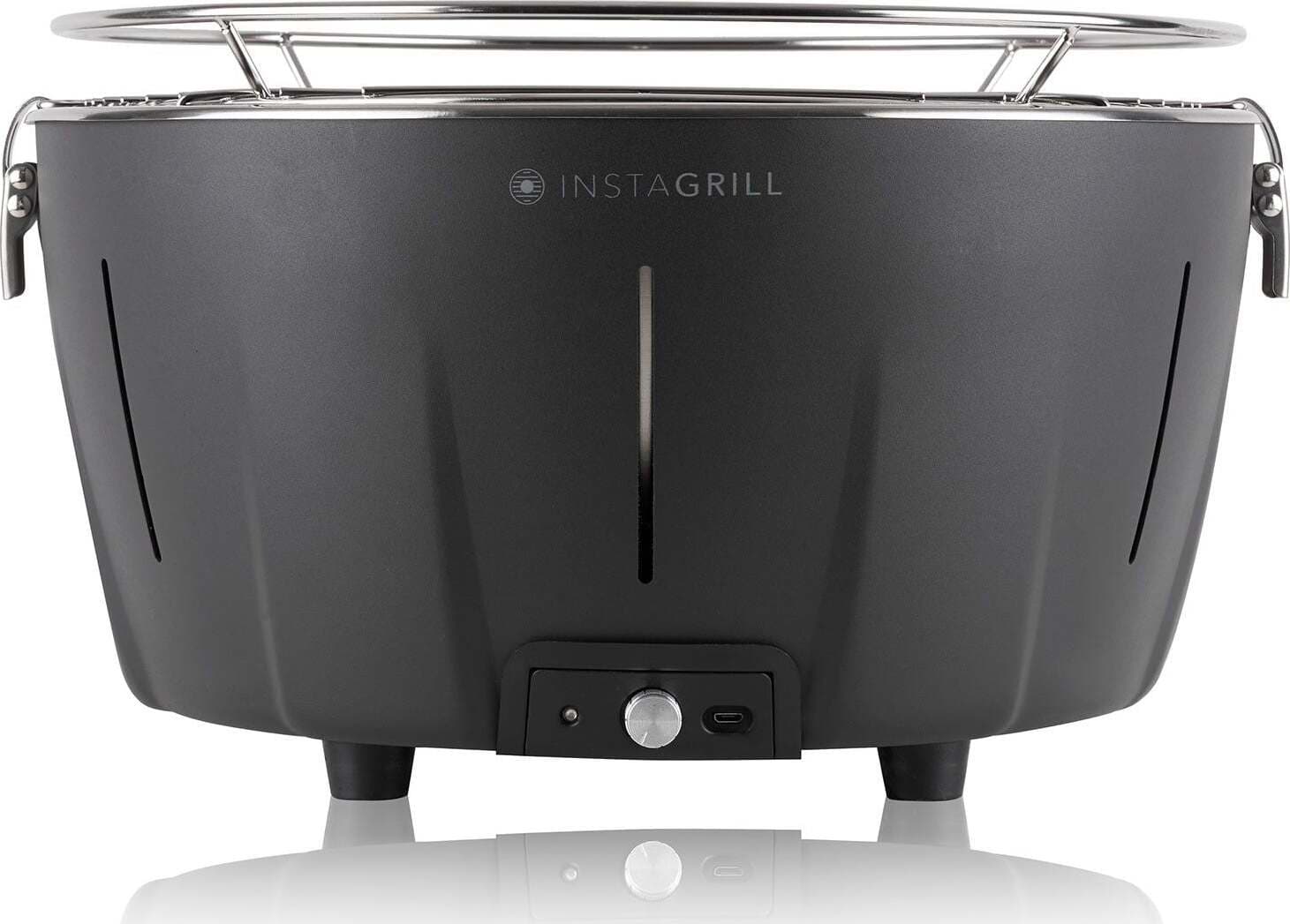 Instagrill Barbecue Antracite Power Bank Inclusa + Carbone Vegetale 2,5 Kg E Bio Etanolo 500ml Giardino e giardinaggio/Barbecue e picnic/Barbecue e affumicatori/Barbecue da giardino e terrazza/Barbecue a carbone Loft Uno di Casa - Catania, Commerciovirtuoso.it