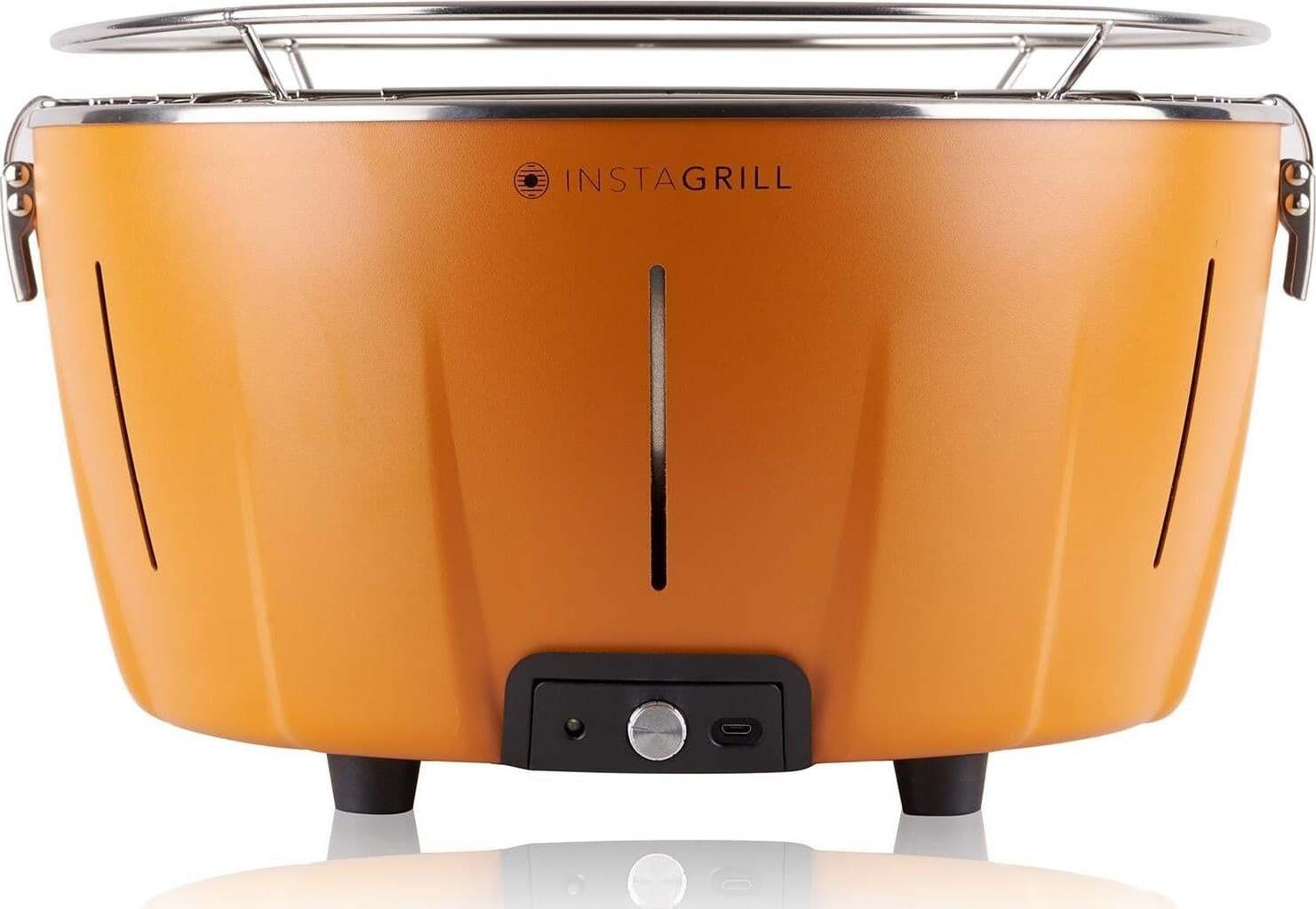 Instagrill Barbecue Arancio Power Bank Inclusa + Carbone Vegetale 2,5 Kg E Bio Etanolo 500ml Giardino e giardinaggio/Barbecue e picnic/Barbecue e affumicatori/Barbecue da giardino e terrazza/Barbecue a carbone Loft Uno di Casa - Catania, Commerciovirtuoso.it