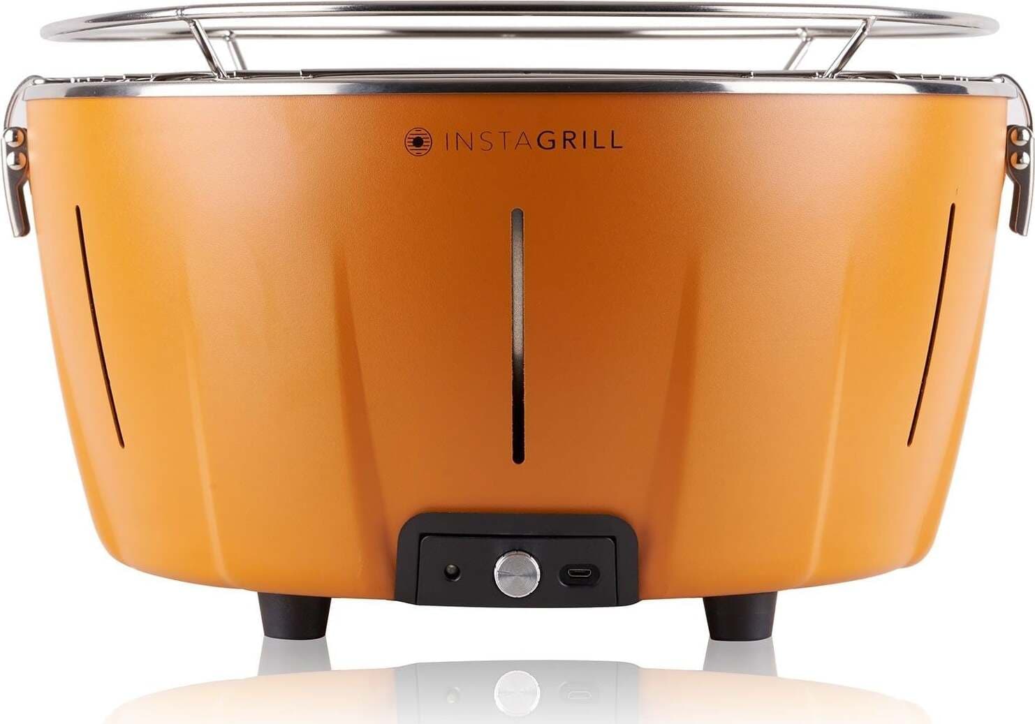 Instagrill Barbecue Arancio Power Bank Inclusa + Carbone Vegetale 2,5 Kg E Bio Etanolo 500ml Giardino e giardinaggio/Barbecue e picnic/Barbecue e affumicatori/Barbecue da giardino e terrazza/Barbecue a carbone Loft Uno di Casa - Catania, Commerciovirtuoso.it