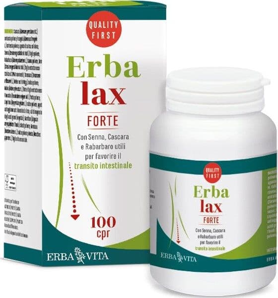Integratore-alimentare-Erbalax-Forte-100-Tavolette-Erba-Vita