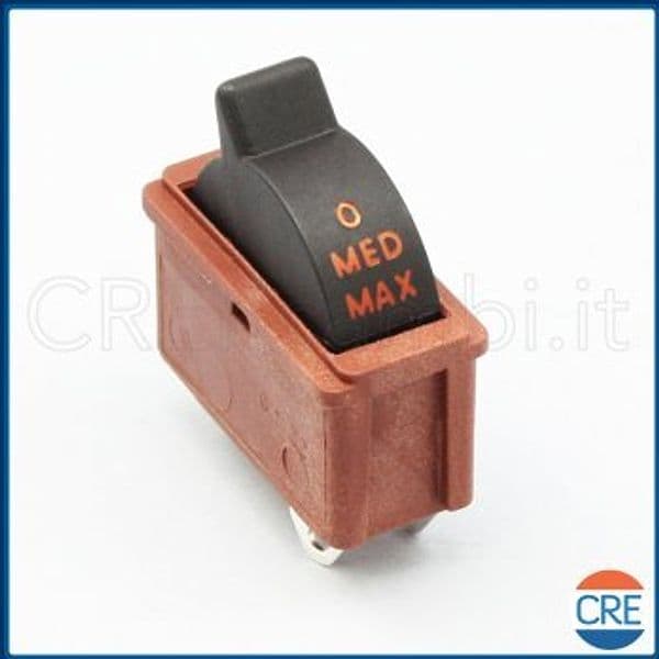 Interruttore-0-I-II-Rosso-per-Parlux-2000,-2600,-2800,-3000,-3200