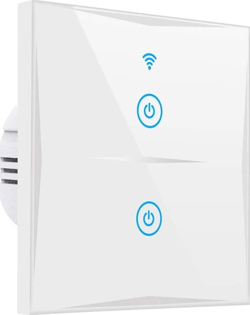 Interruttore a parete intelligente WIFI compatibile Amazon Alexa Google Home KS-601 colore bianco in Spine intelligenti e telecomandate 85cento.it - Potenza, commercioVirtuoso.it
