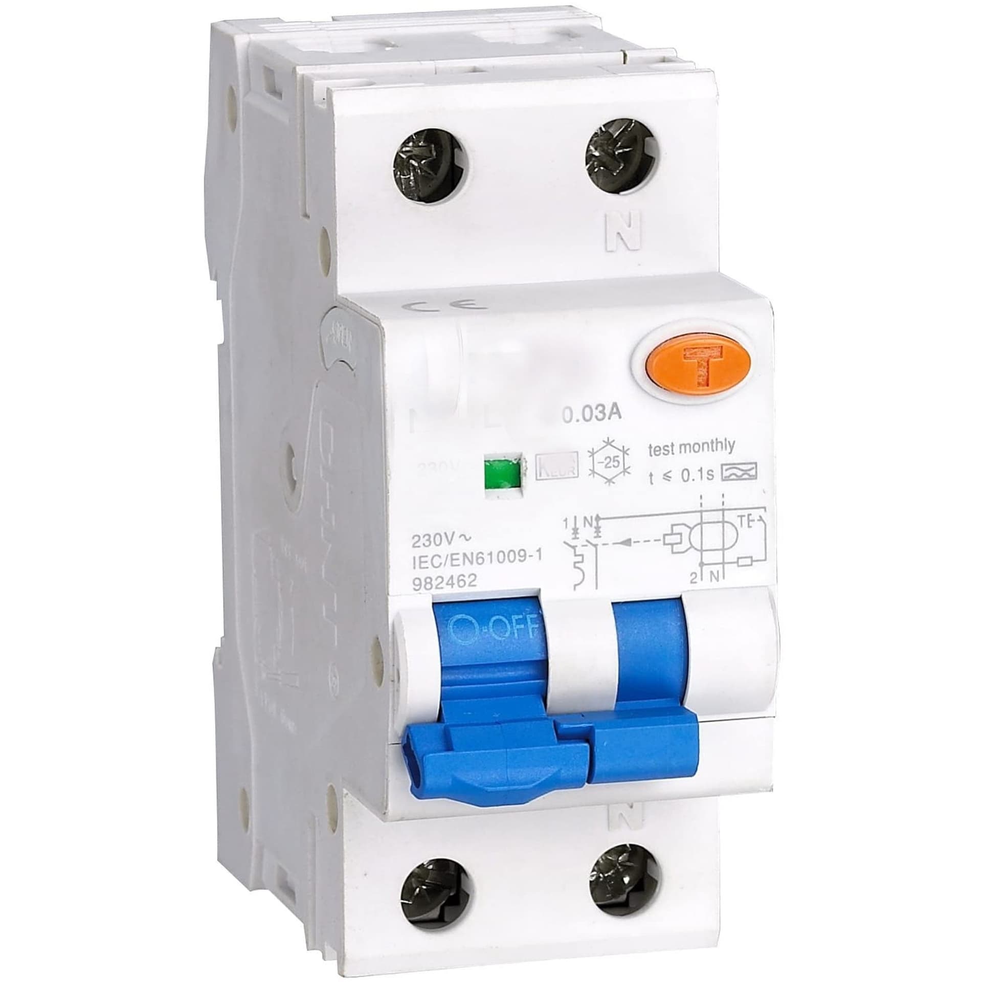Interruttore Automatico Magnetotermico Differenziale 2 Modulo Din 25a Per Quadro Materiale Elettrico Trade Shop italia - Napoli, Commerciovirtuoso.it