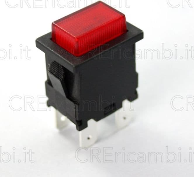 Interruttore-Bipolare-Luminoso-Push-Rosso,-16A,-19x13mm,-4-Faston-da-4.8mm
