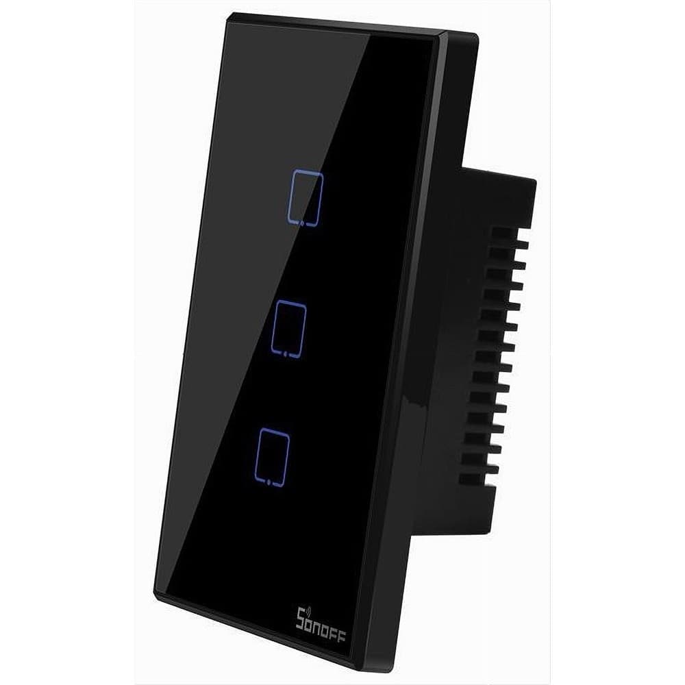 INTERRUTTORE SONOFF SMART 3 CANALE CONTROLLER WIRELESS PLACCA TOUCH DOMOTICA T3US3C in Spine intelligenti e telecomandate Trade Shop italia - Napoli, commercioVirtuoso.it