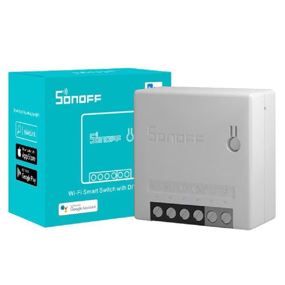 Interruttore Wifi Smart Home Switch 2 Vie Timer Alexa Google Home Sonoff Mini R2 Fai da te/Materiale elettrico/Prese elettriche ed accessori/Spine intelligenti e telecomandate Trade Shop italia - Napoli, Commerciovirtuoso.it