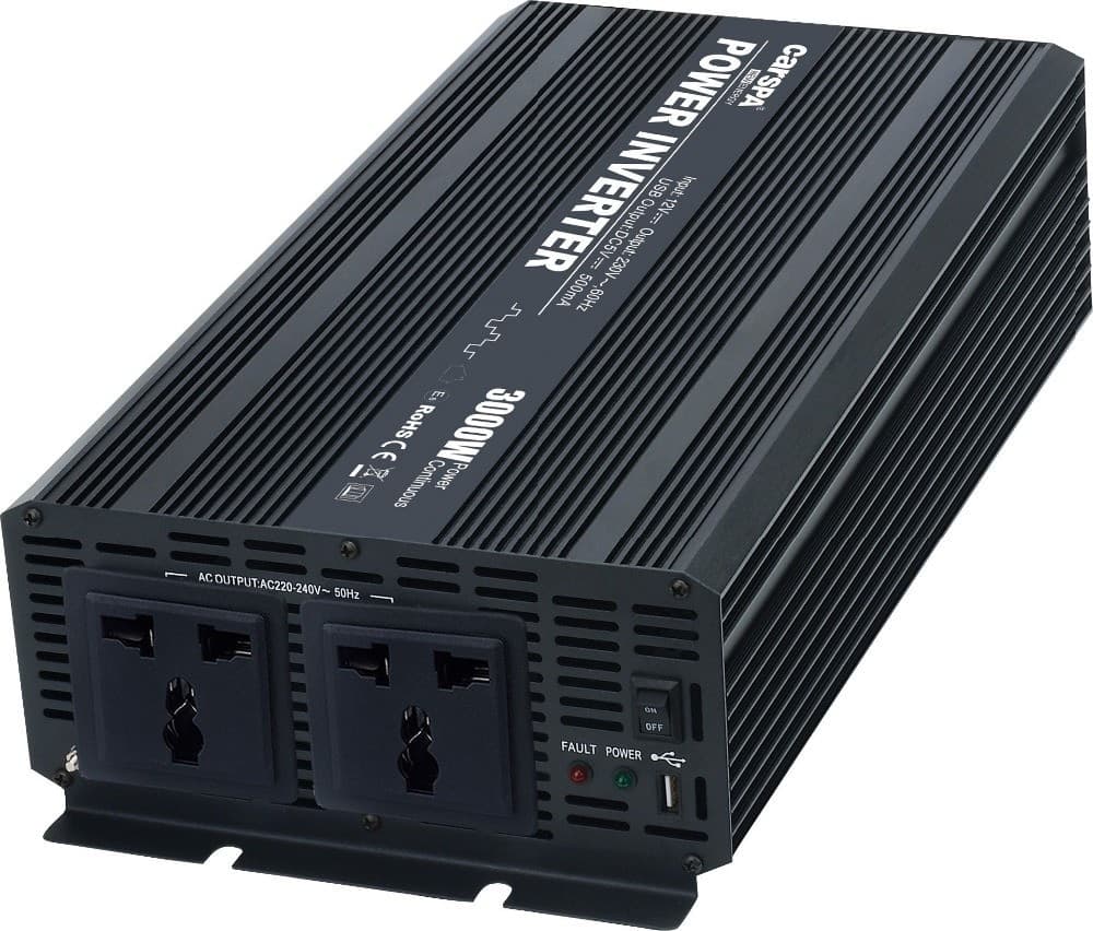 Inverter di corrente auto 3000W trasformatore di corrente convertitore camper Trade Shop italia - Napoli, Commerciovirtuoso.it
