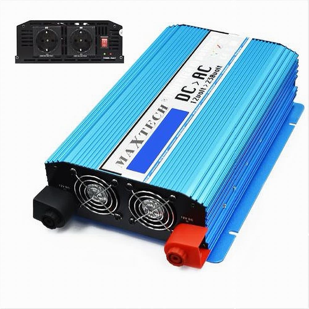 Inverter Di Potenza 1500w Da 12v A 230v Onda Sinusoidale Auto Maxtech Hn1500-12v Casa, arredamento e bricolage > Illuminazione da interno > LED e Trasformatori Trade Shop italia - Napoli, Commerciovirtuoso.it